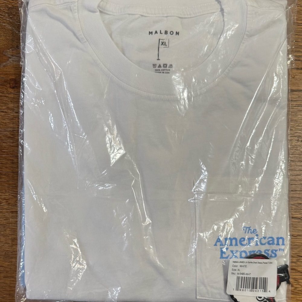 Malbon AMEX La Quinta short sleeve Pocket T